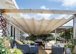 Retractable Canvas Patio Shades Retractile Roll Up Sun Shade Sails