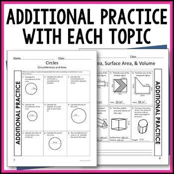 7 Grade Math Notes 的图像结果