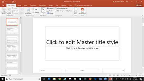 Image result for How to Create Master Slide in PowerPoint