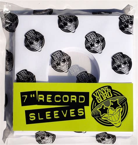 20 x 7″ inch Vinyl Record 45RPM Single White Paper Sleeves Covers ...