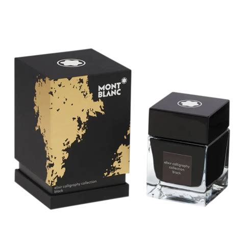 MONTBLANC, Ink Bottle - ELIXIR CALLIGRAPHY Collection BLACK (50mL ...