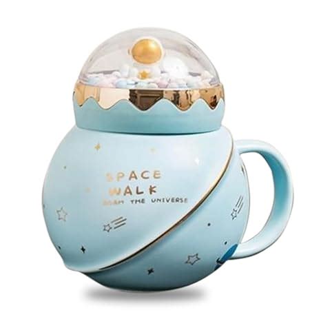Buy KRESHU Space Walk Astronaut Ceramic Coffee Mug | Galaxy Planet ...