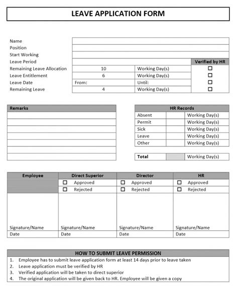 Image result for Leave Request Process