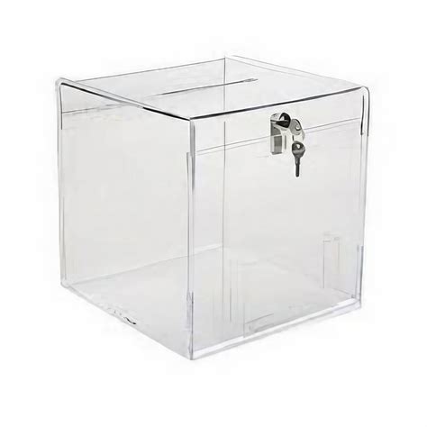 Acrylic Donation Boxes - Acrylic Donation Box Fabricators from Mumbai