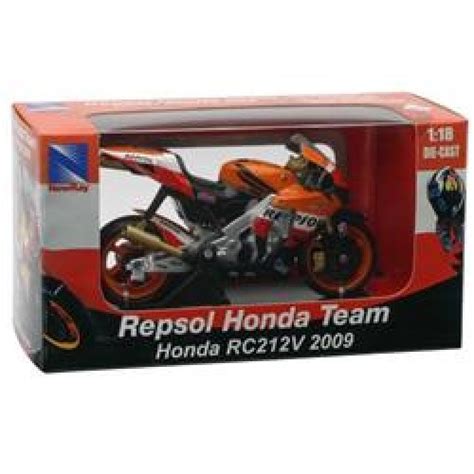New Ray - Bike Scale Models - 1-18 Repsol Honda Team RC212V 2009