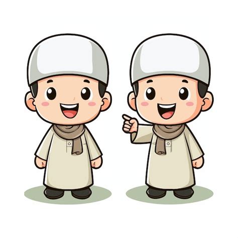 Muslim Boy Vector 的图像结果