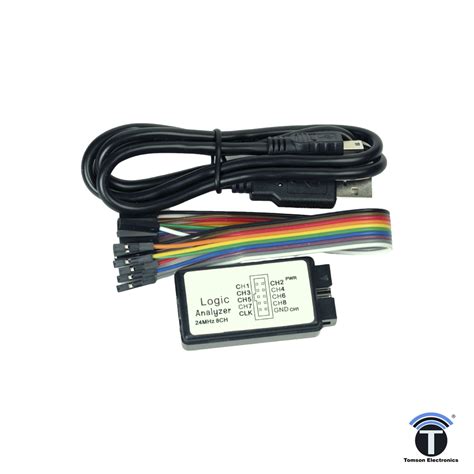 USB Logic Analyzer 24Mhz 8 Channel – Tomson Electronics