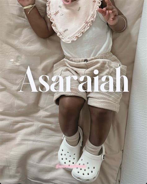 Zaria-Name Consultant 💓 on Instagram: "Asaraiah 🦄 (as•uh•ry•uh• Meaning ...