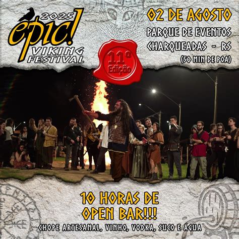 Epic! Viking Festival 2025, Parque De Eventos De Charqueadas ...