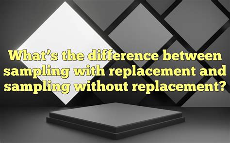 Image result for With Replacement vs without Replacement Probability