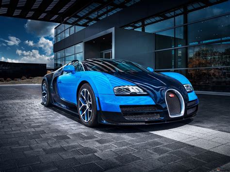 Bugatti Veyron Blue And Black