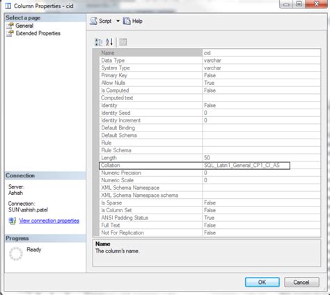 Collate Database Default Function in SQL Server 的图像结果