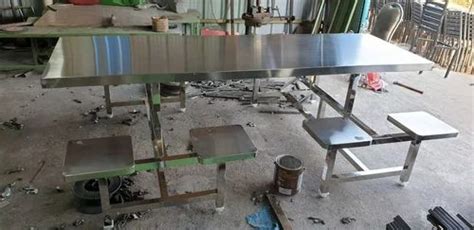 Stainless Steel Canteen Table - Stainless Steel Canteen Dining Table ...