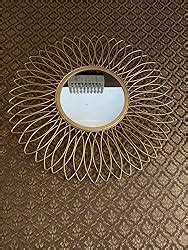 Buy GIG Handicrafts Modern Style Iron Wall Mirror Hanging Mirror ...