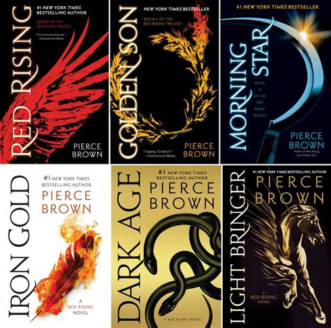 Red Rising Series Books 1-6 - Pierce Brown Audiobook Mixed