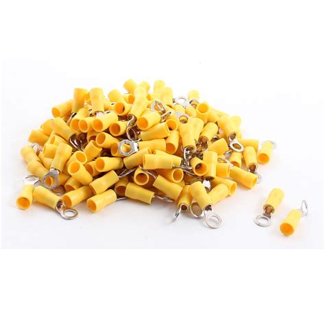 ELECTROPRIME150Pcs RVS3.5-5 AWG 14-12 Cable Wiring Insulating Ring ...
