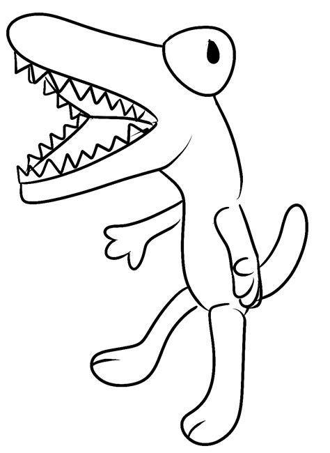 Coloring Pages For Rainbow Friends