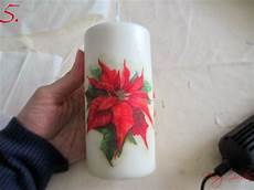 decoupage su candele garden le decorazioni di natale candele state decoupage su candele garden le decorazioni di natale candele state