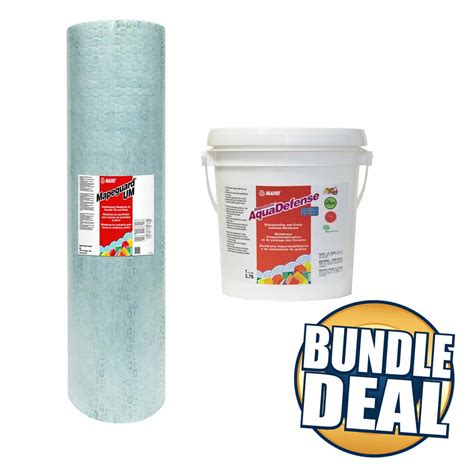 Mapei Mapeguard UM and AquaDefense Bundle – Gulf Coast Flooring ...