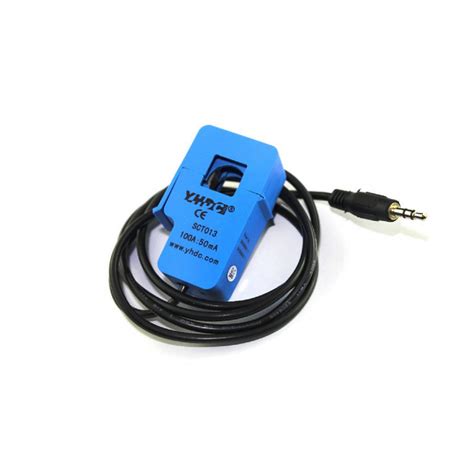 SCT-013-000 100A Non-Invasive AC Current Sensor Split Core Type Clamp