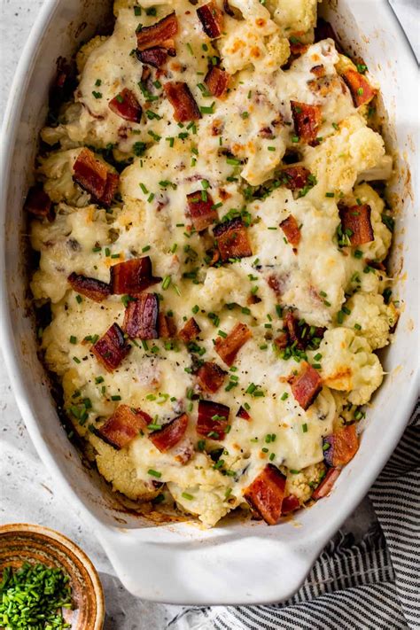 Cheesy Cauliflower Casserole