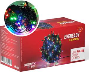 EVEREADY 46 LEDs 10 m Multicolor Flickering String Rice Lights Price in ...