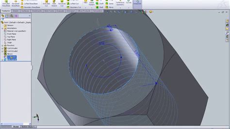 Thread in SolidWorks 的图像结果