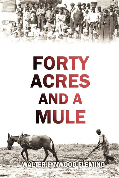 Forty Acres and a Mule (1906) by Walter Lynwood Fleming | Goodreads