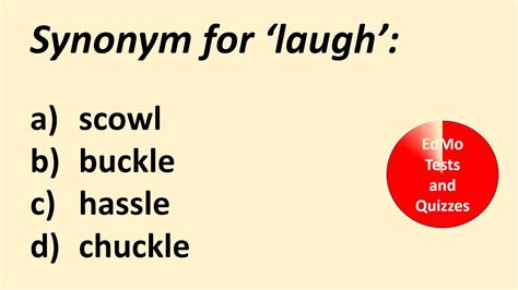'Guess the synonym' quiz. Vocabulary Test -35.Learn how to pronounce ...