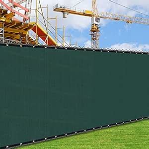 iCover 5x50ft Privacy Screen Fence, Outdoor Fencing Panels, Garden ...