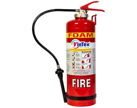 PORTABLE MECHANICAL FOAM TYPE FIRE EXTINGUISHER