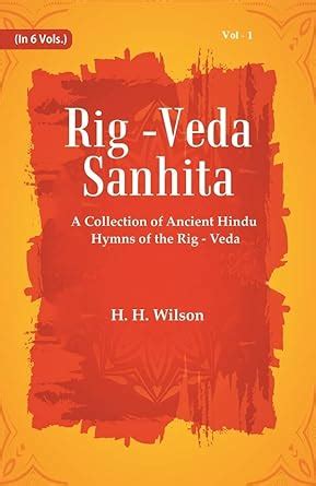 Amazon.in: Buy Rig -Veda - Sanhita : A Collection of Ancient Hindu ...
