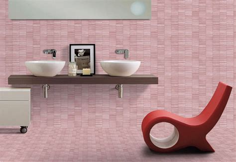 Faux Subway Tile TL 04689 D Pencil Kitkat Solara Pink Palette 2 ft x 1 ...