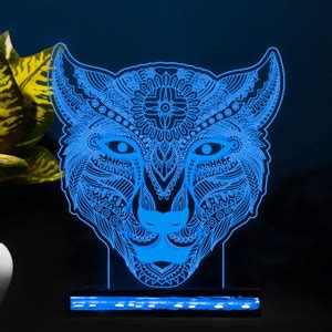 StarLaser Lion Night Light for Kids, Lion Decor Lamp & 16 Color Change ...
