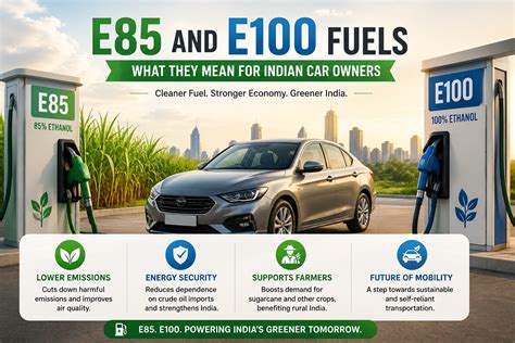 E85 and E100 Fuels Explained: What They Mean for Indian Car Owners ...