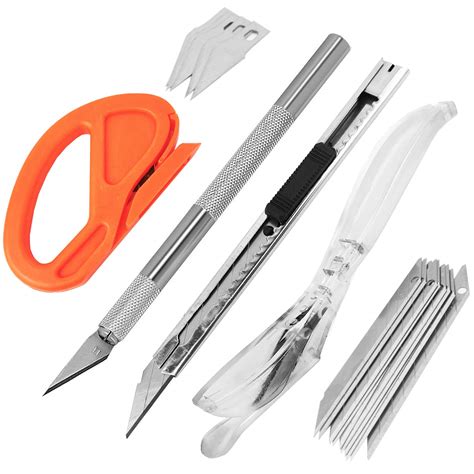 CARTINTS Complete Vinyl Wrap Knife Set, 4 Kinds of Cutting Tools ...