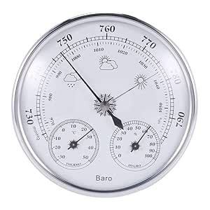 Wall Mounted Household Thermometer Hygrometer High Accuracy Pressure ...
