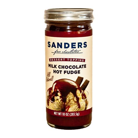 Sanders Milk Chocolate Hot Fudge at Jack Waller blog