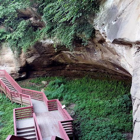 Indian Cave State Park in Shubert, NE (2 Photos)