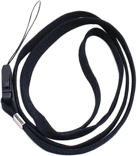 Generic 16inch Black Neck Strap Lanyard for Mp3 Cell Phone ID Card ...