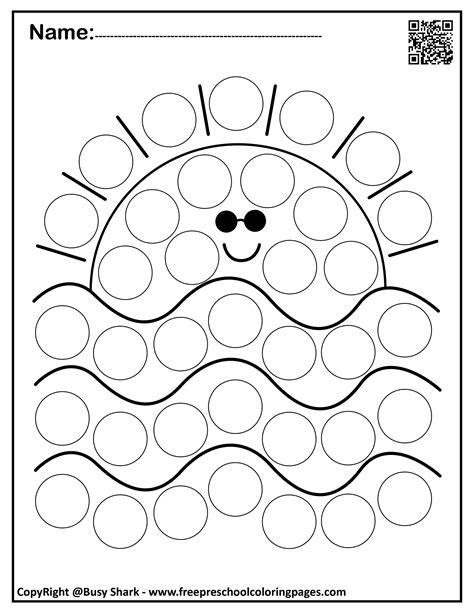 Free Printable Dot Marker Pages - Printable Board Games