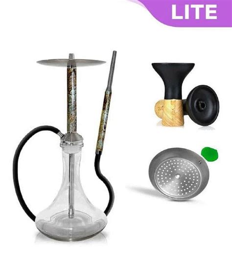 Special Hookah Stainless Steel With Base - Bidasar Brown - Hookah ...