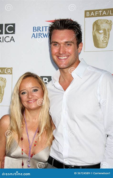 Lucy Davis,Owain Yeoman editorial stock image. Image of lucy - 36724589