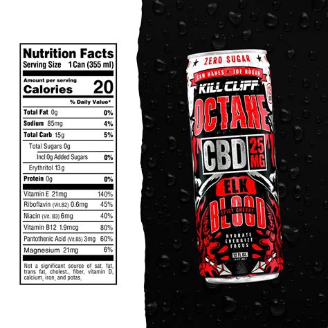 KILL CLIFF ENERGY + CBD ELK BLOOD - Kill Cliff