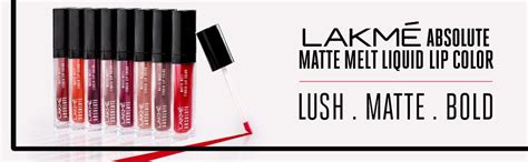 Foxy.in : Buy Lakme Absolute Matte Melt Liquid Lip Color (6ml) online ...