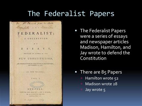 Federalist Papers Definition 的图像结果