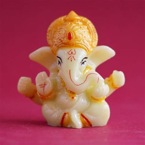 Send Lord Ganesha Idol with Pooja Thali Online - GAL21-99307 | Giftalove