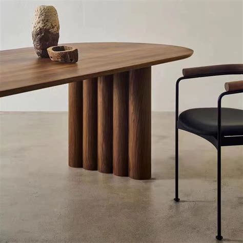 LITFAD Dining Room Table Simplistic Elliptical India | Ubuy