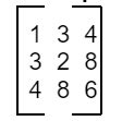 Image result for Symmetric Matrix Example