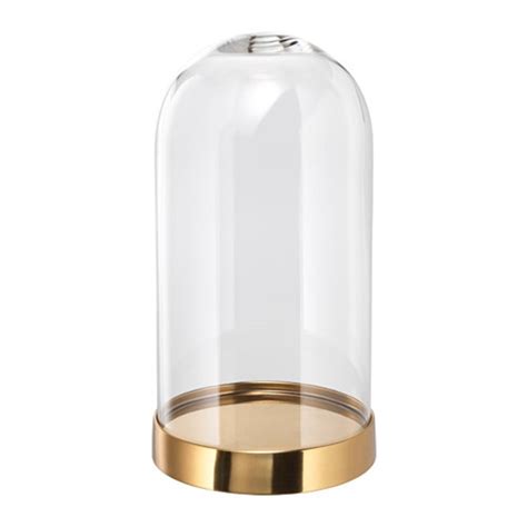 IKEA/IKEA BEGAVNING: Glass Dome with Base 7.5 Inch (203.444.31 ...